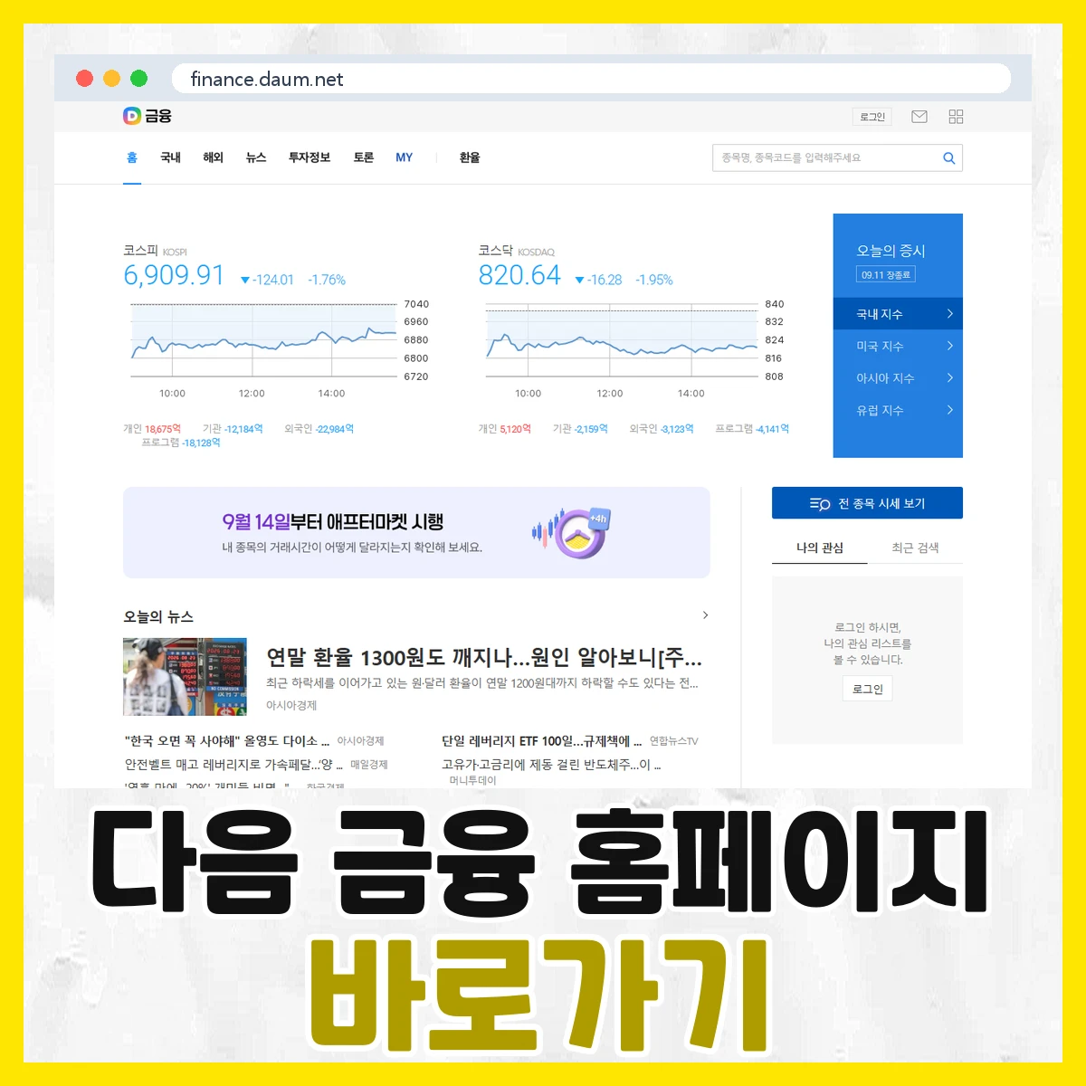 다음 금융